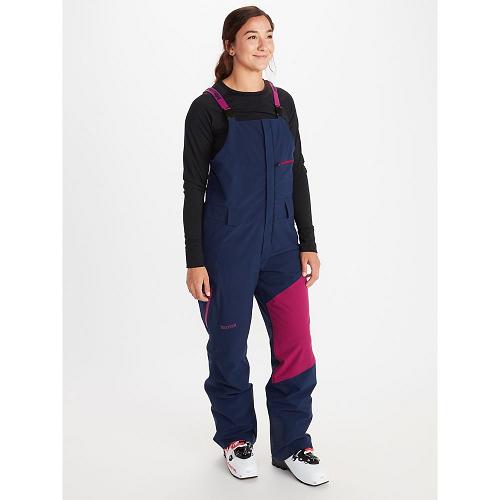 Marmot Slopestar Ski Pants For Womens Navy ZOG148256